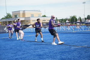 Park won the tug-of-war competition at the 2026 corporate games