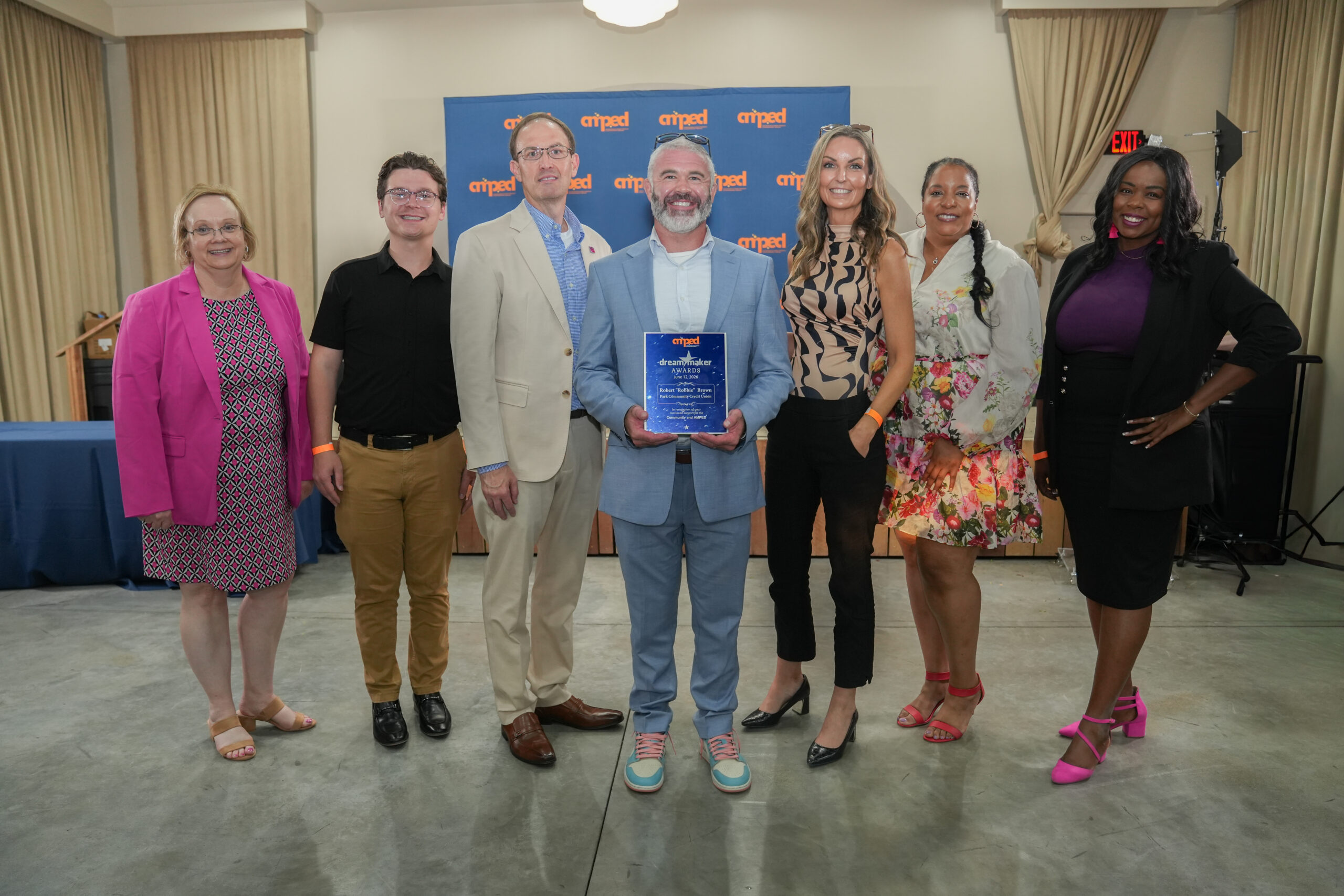 Park team at the Amped Dream Maker Awards in 2026
